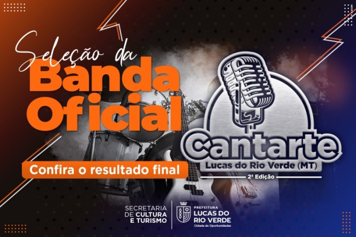 Banda Oficial do Cantarte 2023 é selecionada
