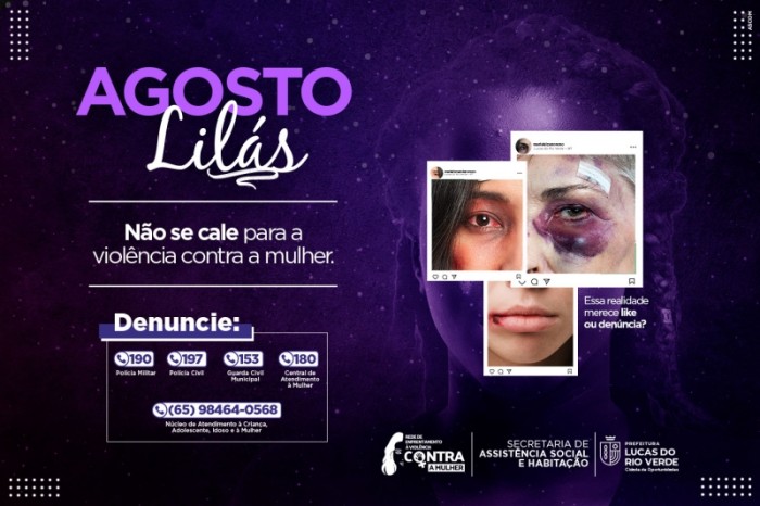 Campanha para combater a violência contra a mulher é lançada