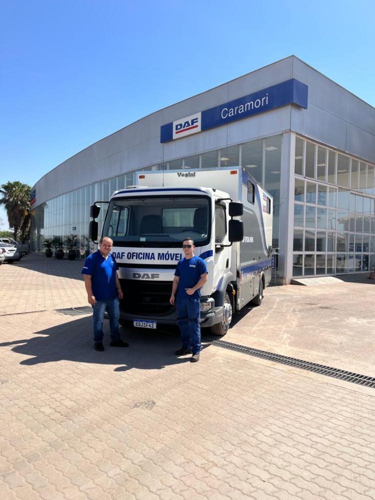 DAF Caramori lança oficina móvel para atender setor logístico mato-grossense
