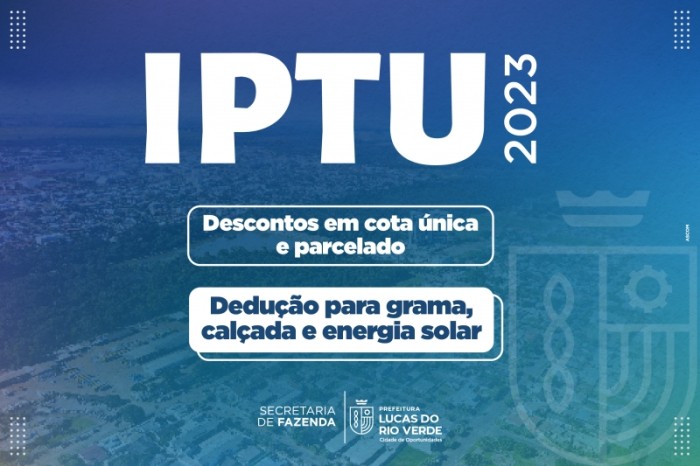 IPTU 2023 com desconto de 26% em cota única segue até sexta-feira (11)