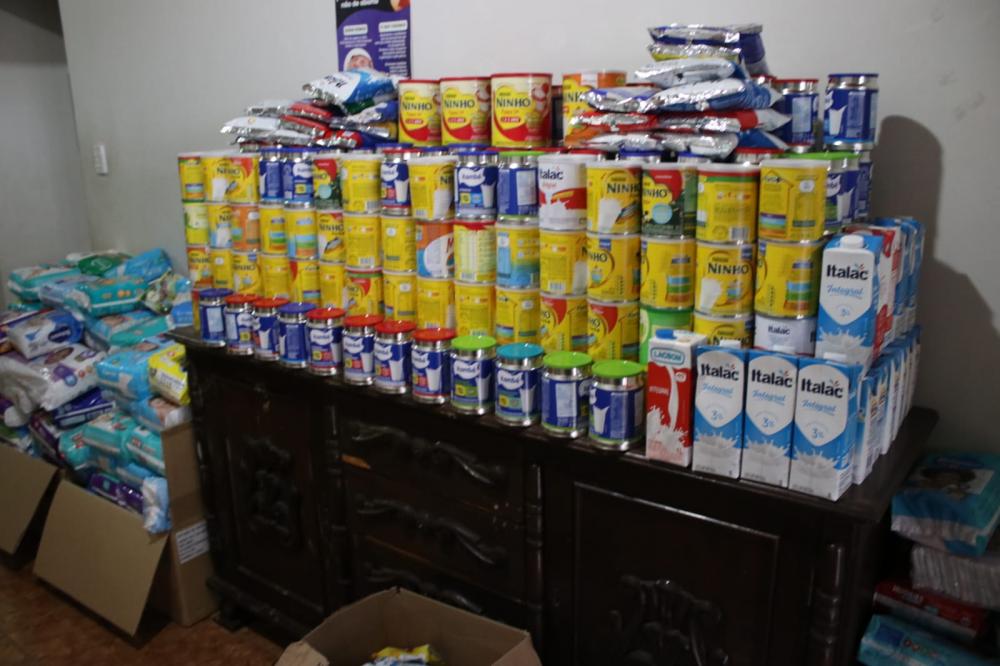 PM entrega doações de leite e fraldas arrecadadas em concerto dos 131 anos da unidade