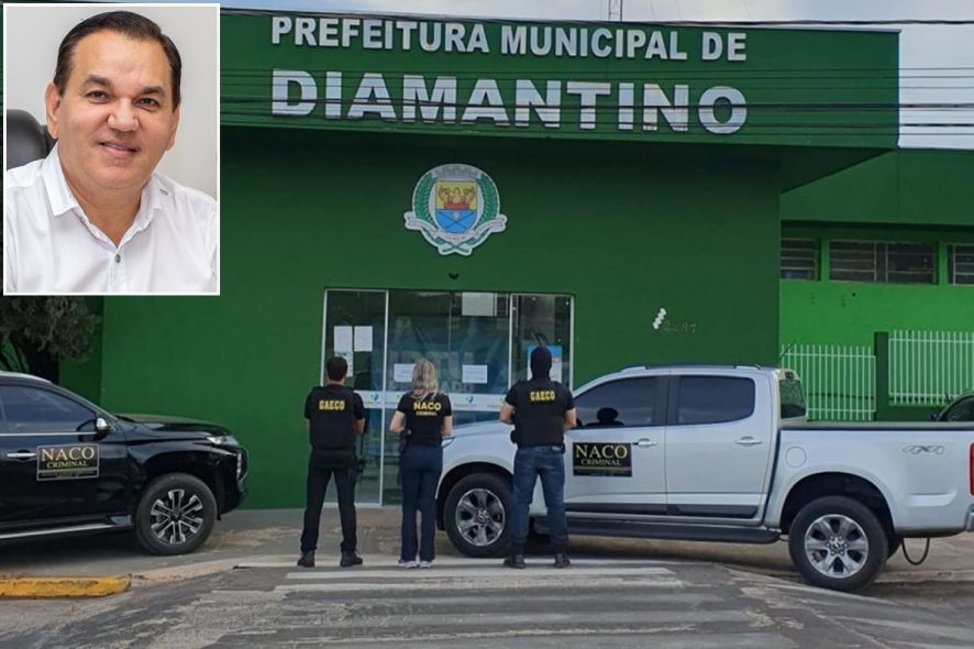 Prefeito de Diamantino é alvo de operação por suspeita de corrupção 