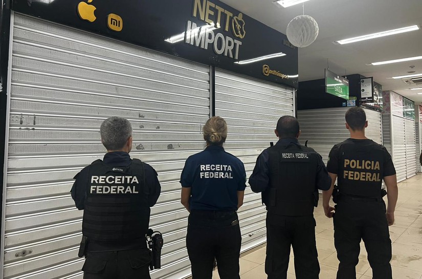 Empresas que comercializam eletrônicos ilegais em MT são alvos da Polícia Federal 