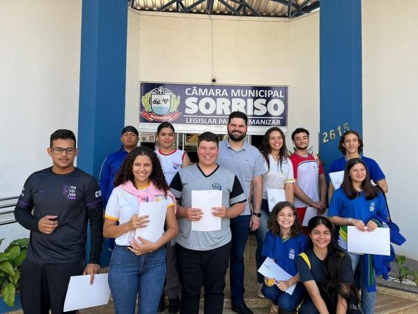 Câmara de Sorriso inicia atividades do Parlamento Jovem Sorrisense