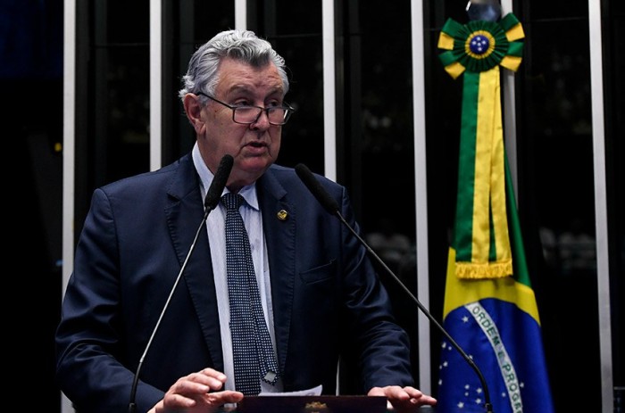 Heinze defende marco temporal e denuncia casos de expropriação no RS