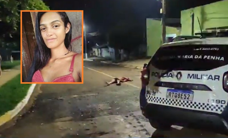 Criminosos matam mulher a tiros no meio da rua no interior de Mato Grosso 