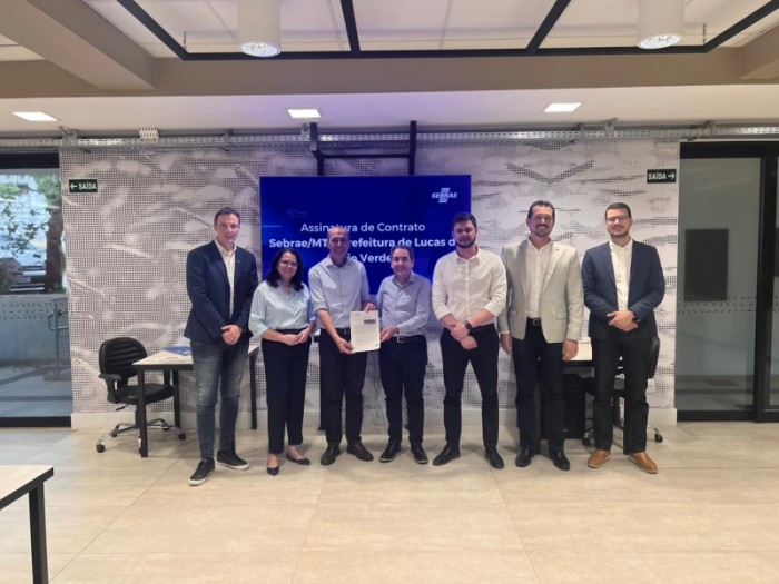 Prefeitura e Sebrae firmam parceria para fomentar o empreendedorismo em Lucas do Rio Verde
