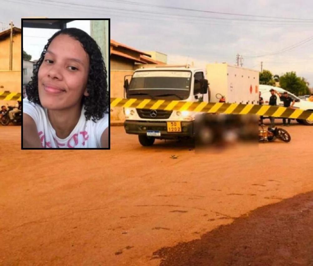 Estudante morre após colidir moto em caminhão de prefeitura no interior