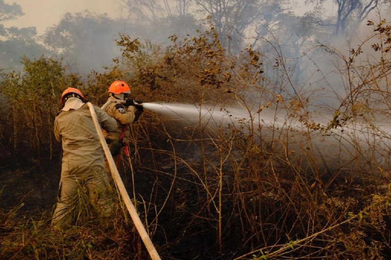 Ações do Governo de MT agilizaram combate aos incêndios no Pantanal