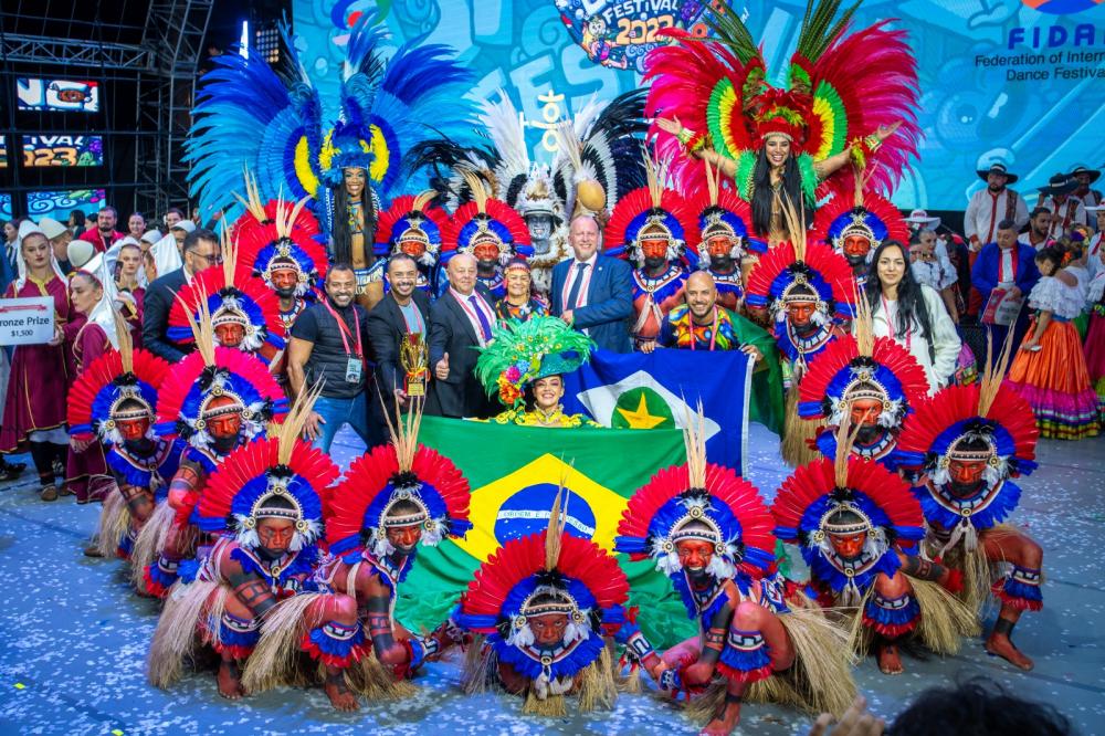 Flor Ribeirinha conquista mais um título mundial de dança folclórica