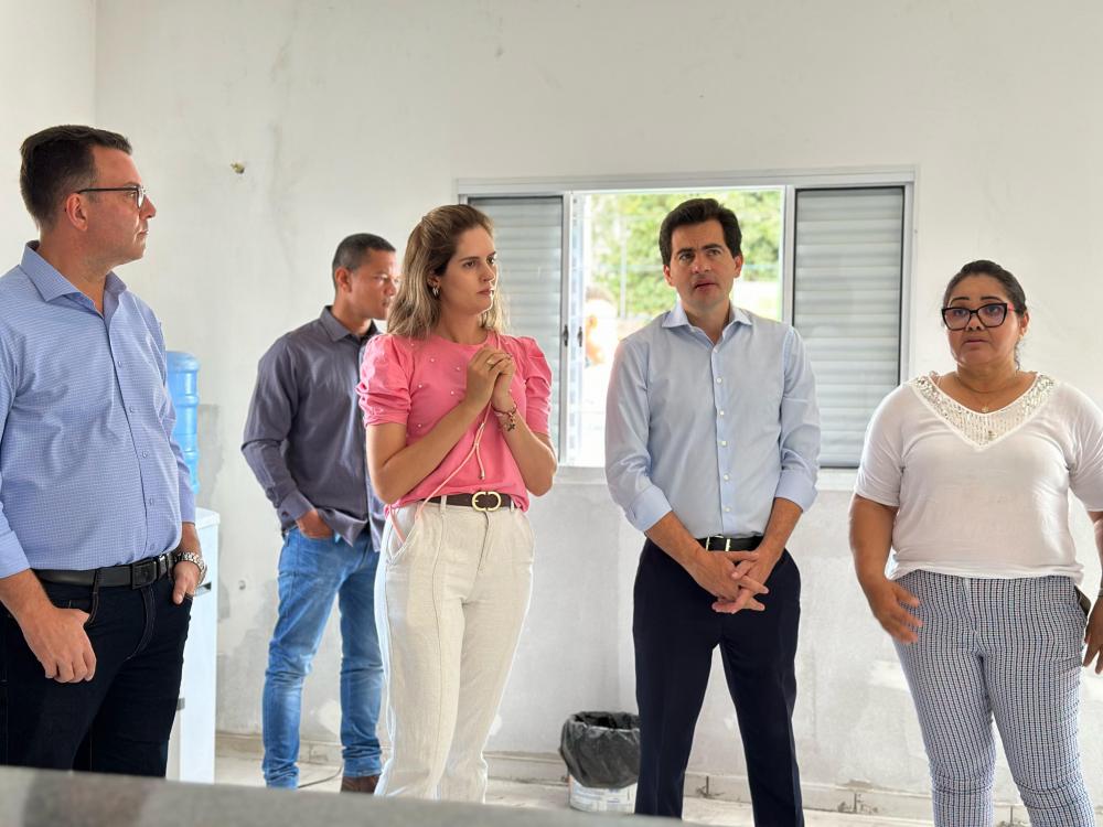 Fabio vistoria obras tocadas pelo Gabinete de Intervenção