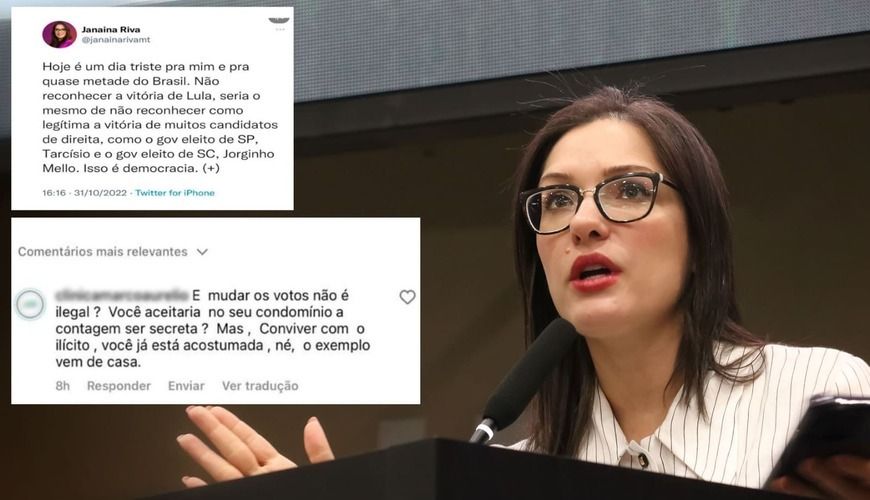 Médico que ofendeu deputada no Intagram é condenado 