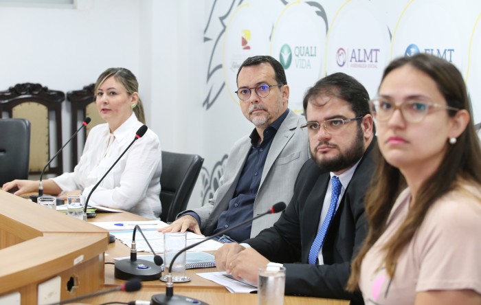 Interventora Danielle Bertucini presta contas à Comissão de Saúde da ALMT
