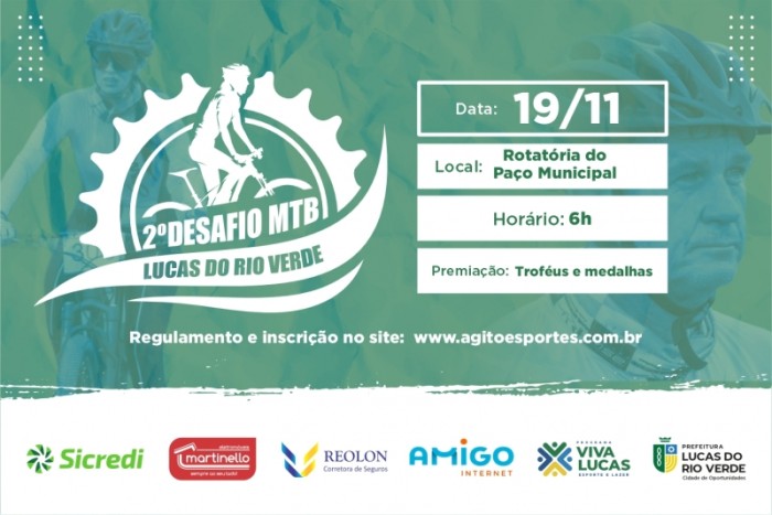 Inscrições abertas para terceira prova do Circuito Municipal de MTB