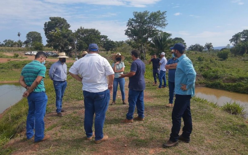 Técnicos da Empaer participam de treinamento para auxiliar produtores de piscicultura