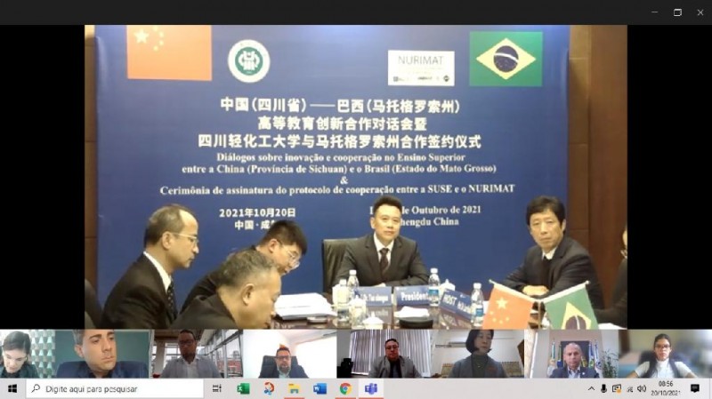 Governo de Mato Grosso assina acordo de colaboração com universidade da China