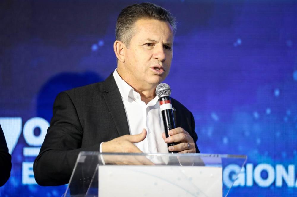 Mauro Mendes afirma que investigação contra filho é armação de 