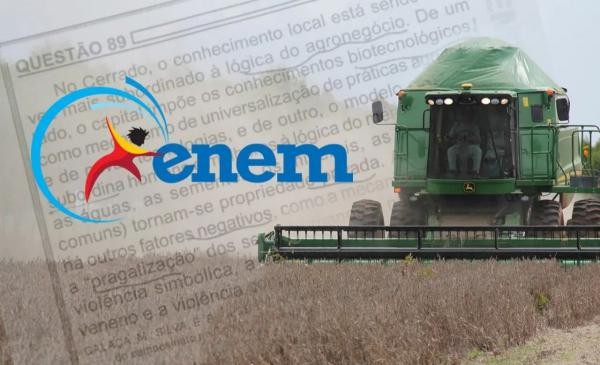Presidente do Legislativo requer anulação de questão do ENEM que critica o agro