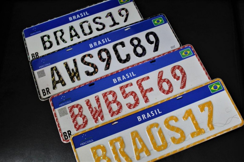 Solicitação para troca de Placa Mercosul pode ser iniciada pelo App MT Cidadão