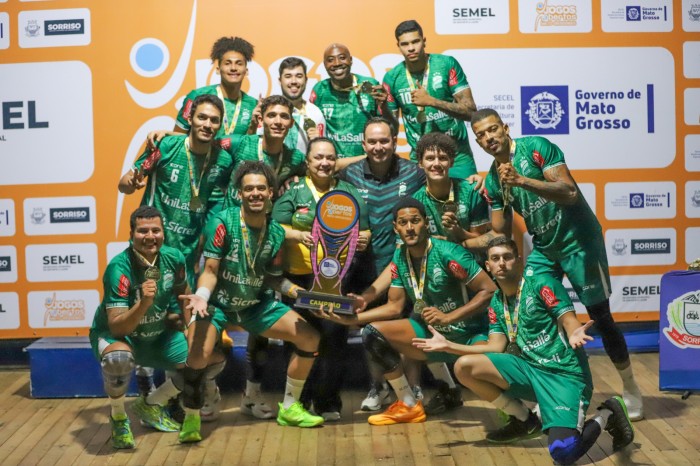 Seleção Viva Lucas / Vôlei Luverdense é campeã dos Jogos Abertos Mato-grossenses 2023