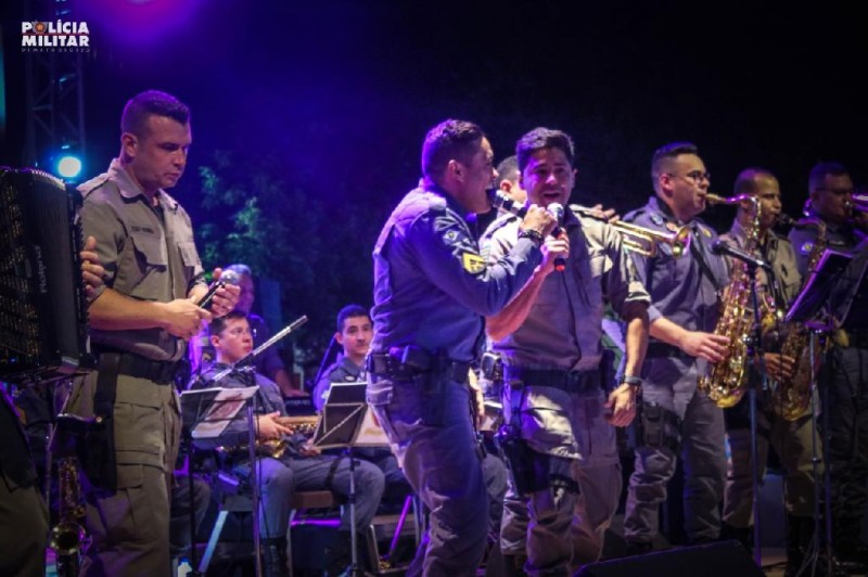 Corpo Musical da PM celebra aniversário com live e apresentação no Sesc