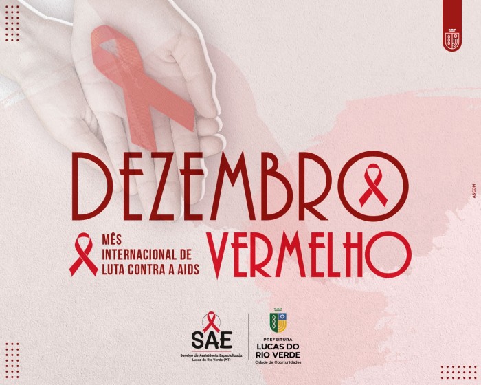 Dezembro Vermelho é mês de conscientização sobre o HIV e a AIDS