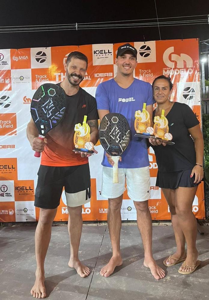 Atleta de Lucas do Rio Verde é destaque em torneio aberto de beach tennis