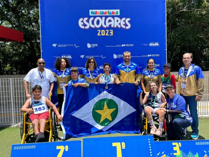 Paralimpíadas: Lucas do Rio Verde conquista 5 medalhas de ouro no Brasileiro