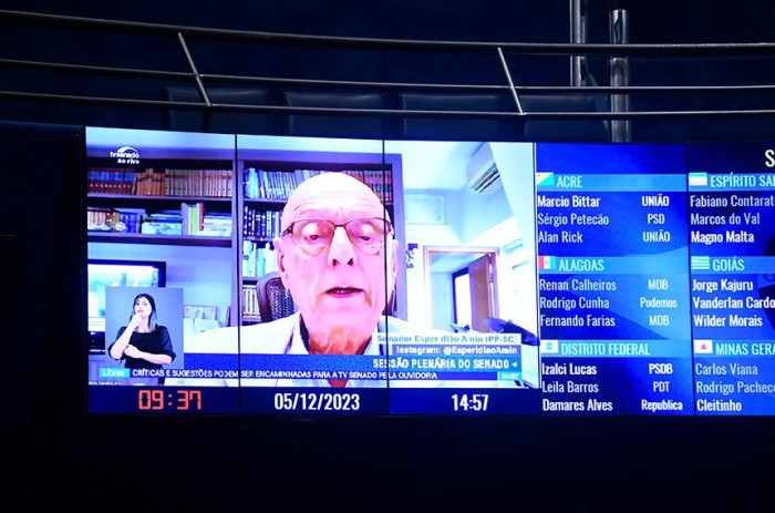 Amin manifesta preocupação com julgamento do STF sobre a Lei das Estatais