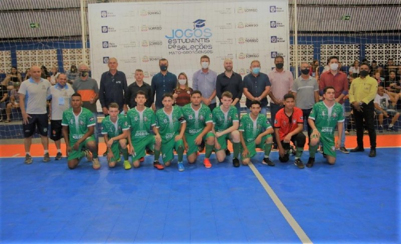 Secel e prefeitura de Sorriso abrem oficialmente as disputas de futsal dos Jogos Estudantis Mato-grossenses