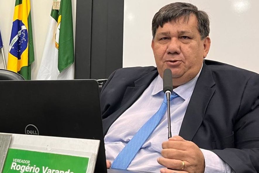 Vereador Rogério Varanda se destaca em pesquisa com menos de um ano de mandato