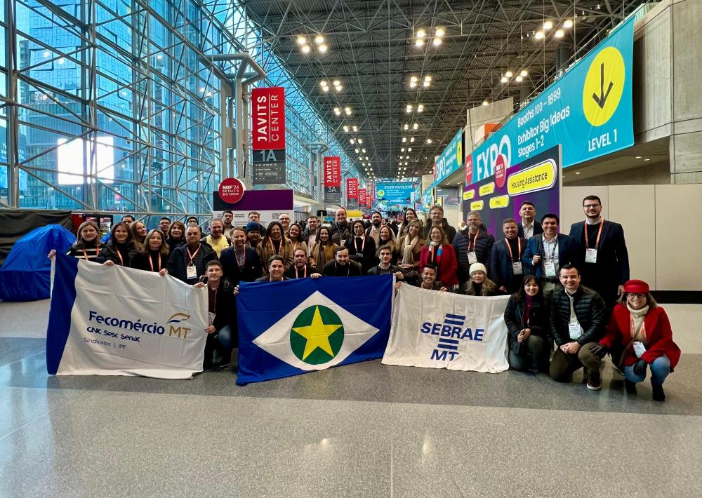 Empresários do varejo mato-grossense integram a maior feira do setor em Nova York 
