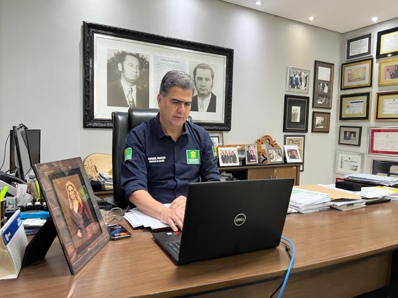 Prefeito apresenta elementos técnicos complementares para a implantação do VLT Cuiabano à Secretaria Nacional de Mobilidade Urbana