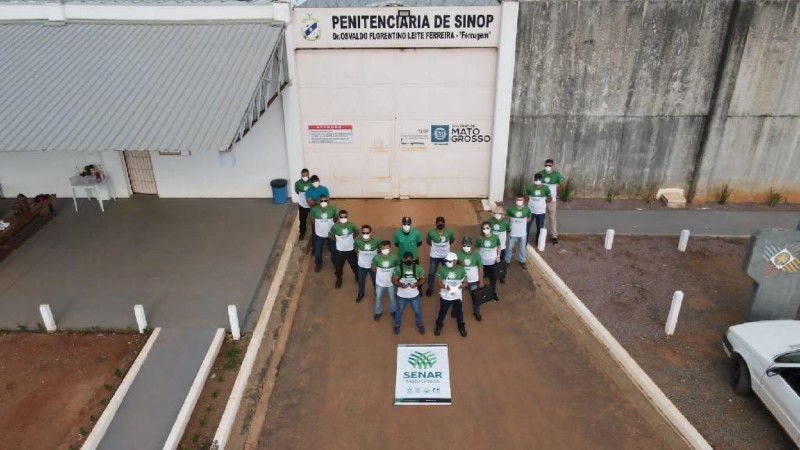 Unidades penais de Cuiabá e Sinop reforçam segurança com drone