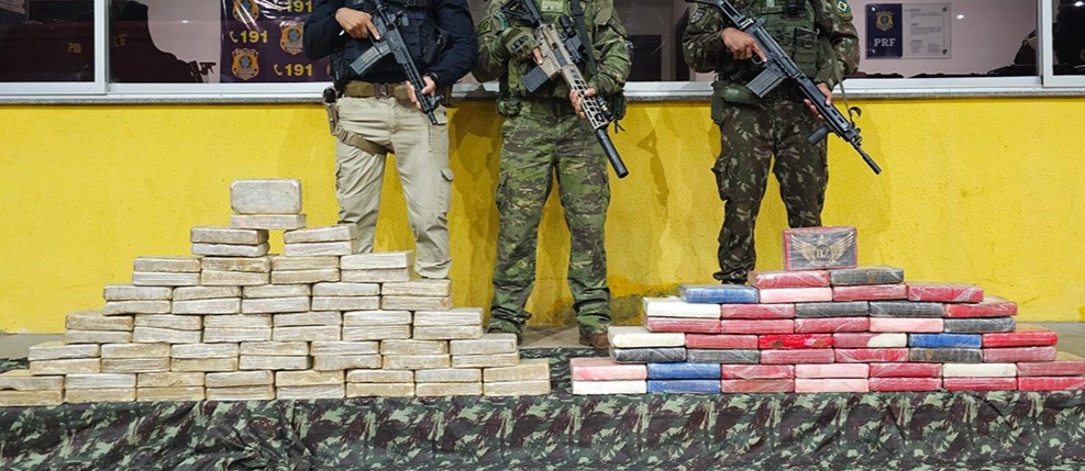 Gefron apreende droga avaliada em R$ 2,3 milhões em região de fronteira 