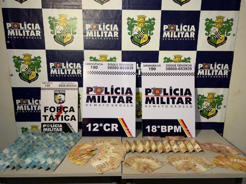 PM prende funcionário e mais dois suspeitos por roubo a posto de combustível no interior