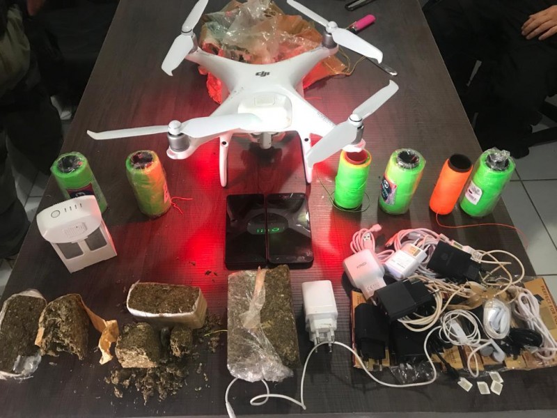 Policiais frustram tentativa de entrega de drogas a detentos da Penitenciária de Rondonópolis