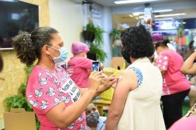 Pantanal Shopping será novamente polo de vacinação nesta sexta e sábado