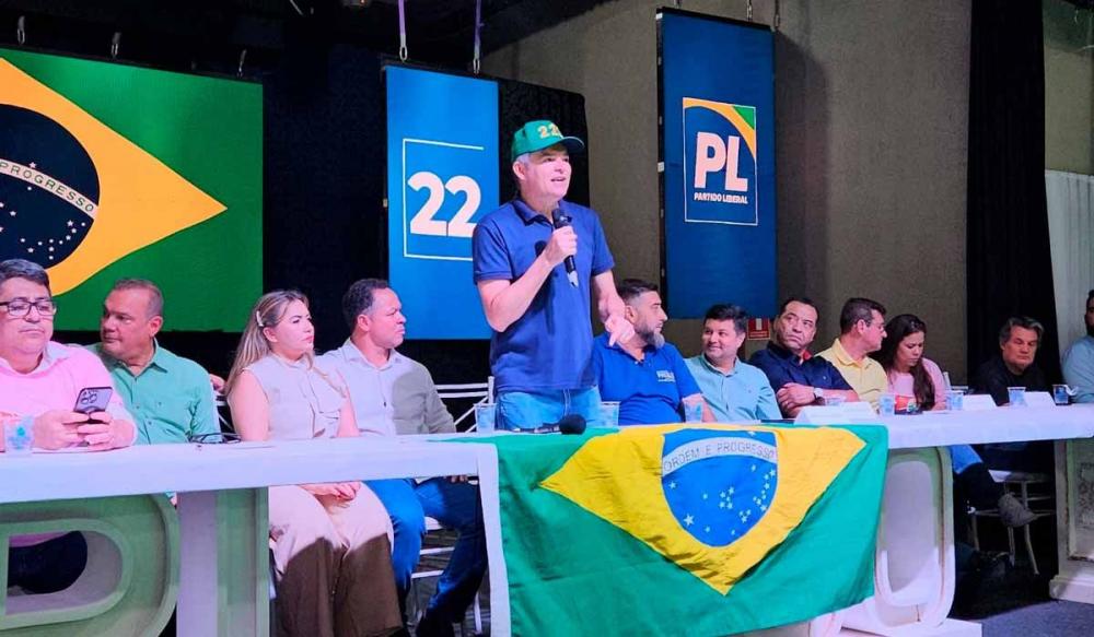 Medeiros destaca legado e quer Sachetti junto com o PL em Rondonópolis