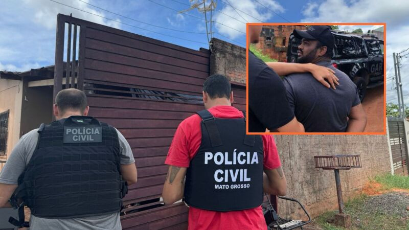 Mãe e filho são presos no MS suspeitos de serem mandantes de homicídios no Shopping Popular