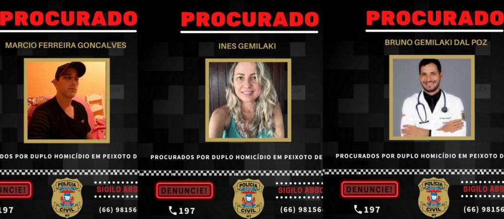 Polícia procura família por duplo homicídio em Peixoto de Azevedo