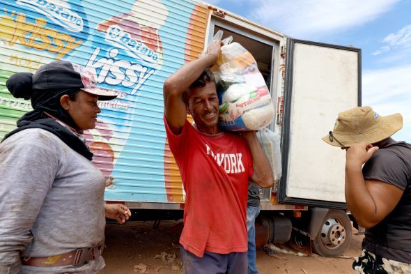 Cuiabá mantém atendimento a mais de 400 famílias que atuam no aterro sanitário