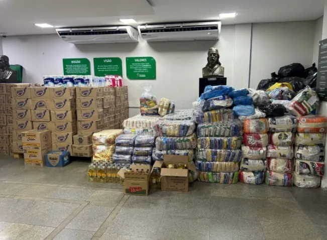 Doações arrecadadas pela Câmara seguem para o RS na quinta-feira