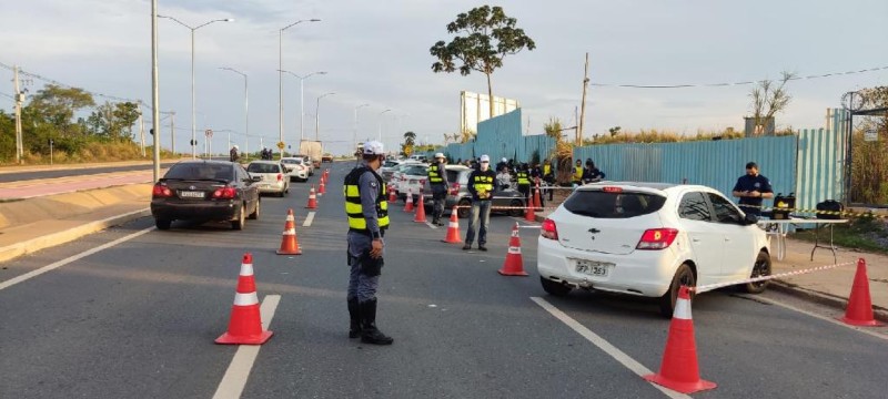 Batalhão de Trânsito prende 12 pessoas por embriaguez ao volante e aplica mais de 1,4 mil multas