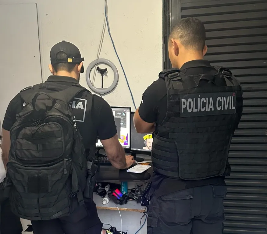Polícia deflagra operação para combater tráfico de drogas em plataformas digitais 