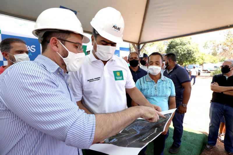 Emanuel Pinheiro reitera compromisso de transformar Cuiabá em referência nacional na entrega de água tratada