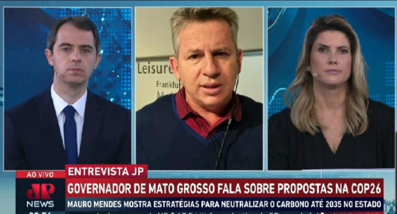 “Temos tomado providências há anos para reduzir carbono e ter economia sustentável”, afirma governador