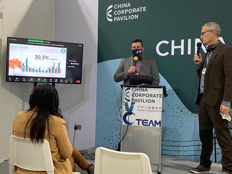Mato Grosso participa da programação da China na COP 26 para mostrar política ambiental