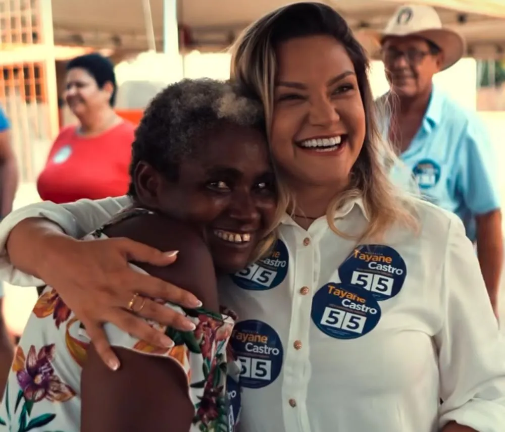 Oposição surpreende e Tayane Castro aparece tecnicamente empatada em Santo Antônio de Leverger