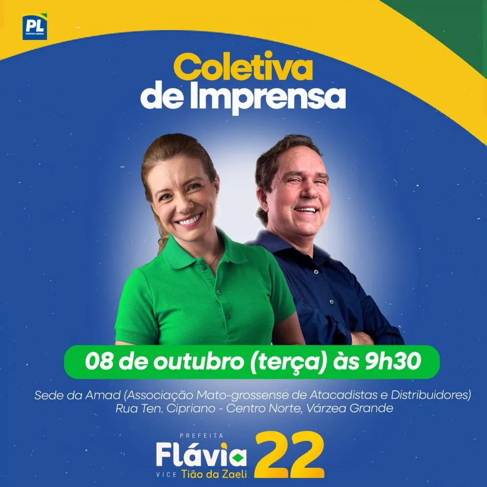 Prefeita eleita em VG, Flávia Moretti, concede coletiva de imprensa nesta terça 